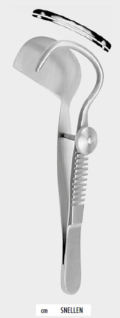 Пінцет СНЕЛЛЕН (SNELLEN) для ентропії, ф. 1